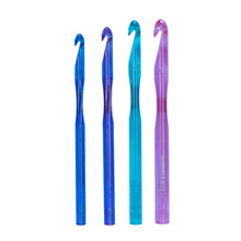 Load image into Gallery viewer, Crystalites Crochet Hook Set (Sizes L-P) (Susan Bates)
