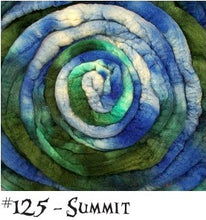 Load image into Gallery viewer, Hand Dyed BFL Top Roving 8 oz. Braid (Frabjous Fibers)