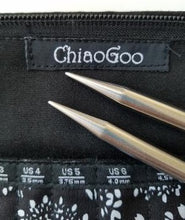 Load image into Gallery viewer, Twist 5" Interchangeable Circular Needle Set US 9-15 (ChiaoGoo)