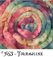 Load image into Gallery viewer, Hand Dyed BFL Top Roving 8 oz. Braid (Frabjous Fibers)