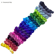 Load image into Gallery viewer, So Fond of Rainbows 20-Pack Mini Skeins (Wonderland Yarns)