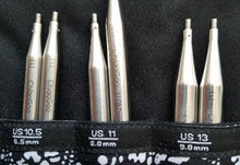 Load image into Gallery viewer, Twist 5" Interchangeable Circular Needle Set US 9-15 (ChiaoGoo)