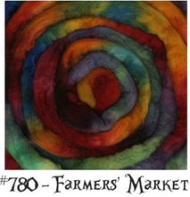 Load image into Gallery viewer, Hand Dyed BFL Top Roving 8 oz. Braid (Frabjous Fibers)