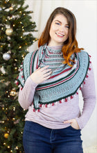 Load image into Gallery viewer, Holiday Lights Shawl Kit (Universal Yarn)
