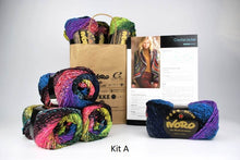 Load image into Gallery viewer, Taiyo Crochet Jacket Kit (Noro)