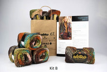 Load image into Gallery viewer, Taiyo Crochet Jacket Kit (Noro)