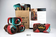 Load image into Gallery viewer, Taiyo Crochet Jacket Kit (Noro)