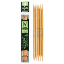 Load image into Gallery viewer, Takumi Bamboo Double Pointed Needles DPNs - 5" & 7" (Clover)