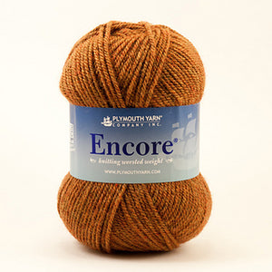 Encore Worsted Solids & Heathers (Plymouth Yarn)