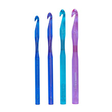Load image into Gallery viewer, Crystalites Crochet Hook Set (Sizes L-P) (Susan Bates)
