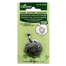 Load image into Gallery viewer, Yarn Cutter Pendant (Clover)
