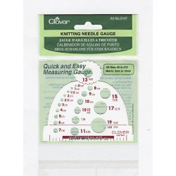 Knitting Needle Gauge (Clover)