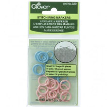 Load image into Gallery viewer, Stitch Ring Markers (Clover)
