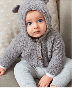 Hooded Jacket with Ears 5253 (Sirdar)