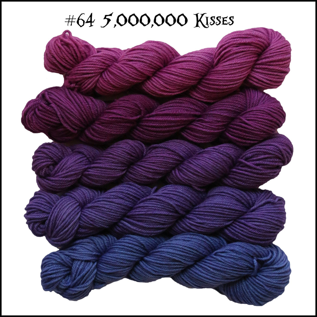 Mad Hatter Mini Skeins 5-Pack (Wonderland Yarns)