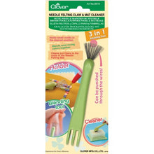 Load image into Gallery viewer, Needle Felting Claw &amp; Mat Cleaner (Clover)
