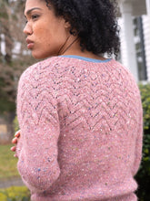 Load image into Gallery viewer, Bloomfield Lacy Yoke Pullover Pattern (Berroco)

