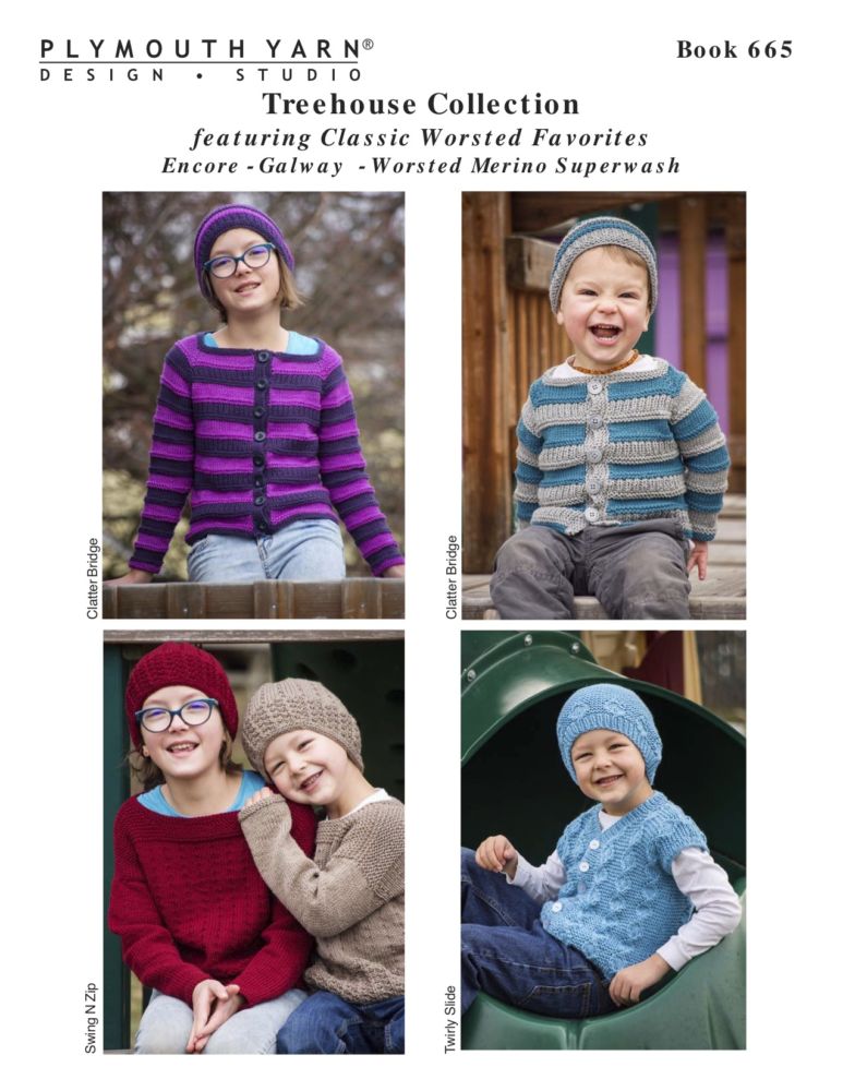 Treehouse Collection Book 665 (Plymouth Yarn)