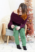 Load image into Gallery viewer, Forest Fir Leg Warmers Kit
