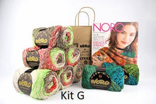 Load image into Gallery viewer, Square in a Square Blanket Kit in Kagayaki (Noro)
