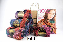 Load image into Gallery viewer, Square in a Square Blanket Kit in Kagayaki (Noro)
