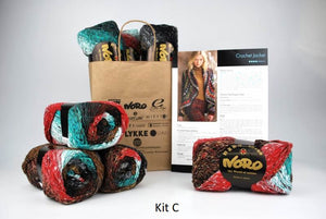 Taiyo Crochet Jacket Kit (Noro)