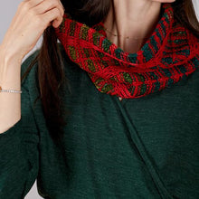 Load image into Gallery viewer, Yule Plaid Scarf or Cowl Kit (Urth Yarns)
