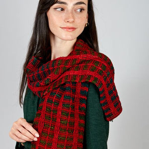 Yule Plaid Scarf or Cowl Kit (Urth Yarns)