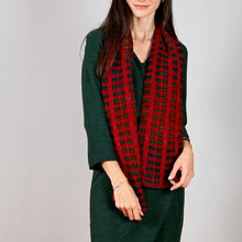 Load image into Gallery viewer, Yule Plaid Scarf or Cowl Kit (Urth Yarns)
