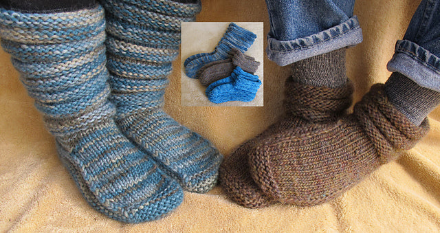 Mukluk Slippers Pattern (Diane Soucy)
