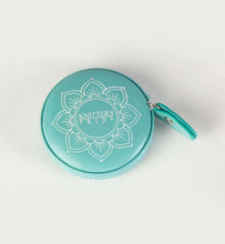 Load image into Gallery viewer, Mindful Teal Retractable Tape Measure (Knitter&#39;s Pride)
